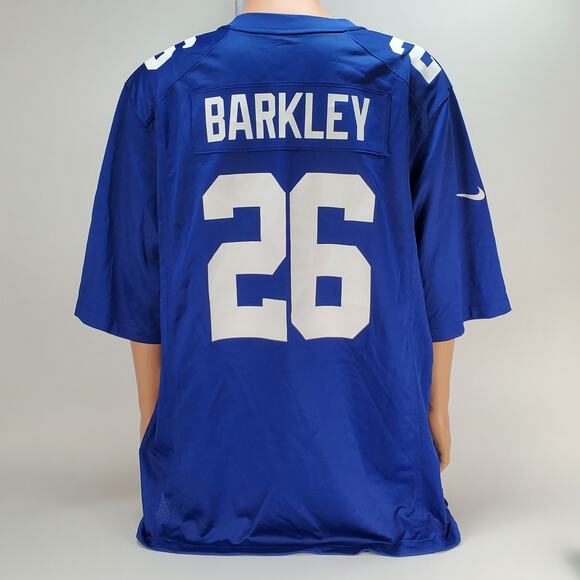 Nike On Field New York Giants Saquon Barkley Football Jersey Mens Size Large XXL - Picture 6 of 12